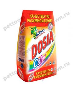 Dosia Color washing powder for hand and machine washing of colored clothes 3,7 kg - cheap price - pharm-pills.com