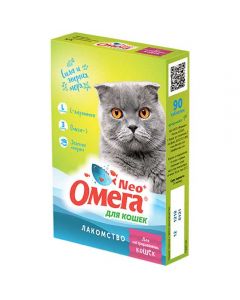 Omega Neo + Neutered Cat Treat with L-Carnitine 90 tablets - cheap price - pharm-pills.com