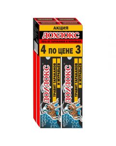 Dohlox Universal gel for cockroaches and ants 4 * 30g - cheap price - pharm-pills.com