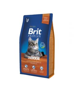 Brit (Brit New Premium Cat) Indoor for cats house. content with chicken and chicken liver 300g - cheap price - pharm-pills.com