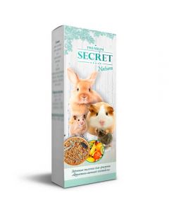 Grain sticks Secret Nature for rodents fruit-eggs. cocktail 2pcs * 45g - cheap price - pharm-pills.com