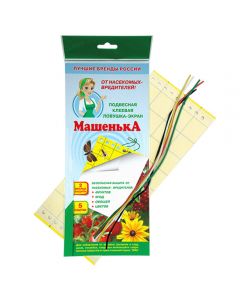 Hanging glue trap-screen Mashenka (5 plates) from insect pests - cheap price - pharm-pills.com