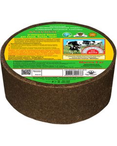 Felucene carbohydrate briquette feed additive for cows, bulls, calves 3kg - cheap price - pharm-pills.com