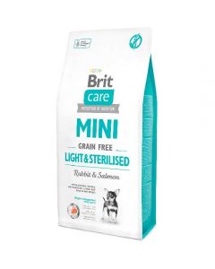 Brit (Brit Care Mini Light & Sterilized) for overweight dogs of mini breeds, sterilized 2kg - cheap price - pharm-pills.com