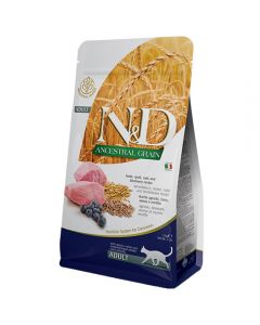 Farmina N&D Low Grain cat food lamb with blueberries 1.5kg - cheap price - pharm-pills.com