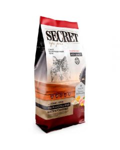 Secret Premium food for neutered cats and neutered cats chicken and rice 10kg - cheap price - pharm-pills.com