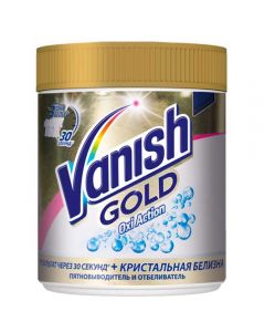 Vanish Gold Oxi Action Stain remover and bleach Crystal whiteness for white fabrics 500g - cheap price - pharm-pills.com