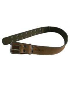 Collar for dogs of large breeds leather + double tarpaulin 45mm - cheap price - pharm-pills.com