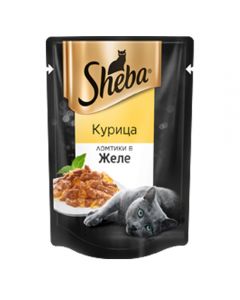 Sheba for adult cats chicken in jelly 85g - cheap price - pharm-pills.com