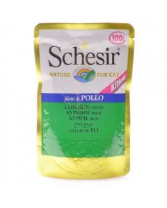 Schesir (Shezir) for cats chicken fillet 100g - cheap price - pharm-pills.com