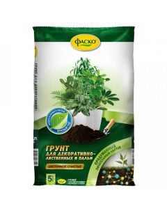 Fasko Flower happiness soil for decorative deciduous and palm trees 5l - cheap price - pharm-pills.com