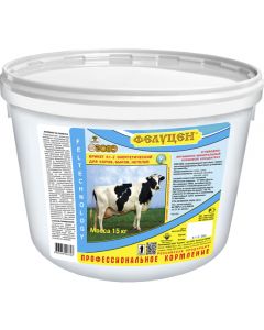 Felucene K 1-2 for cows, bulls, heifers (energy, letter ESH) briquette 15 kg - cheap price - pharm-pills.com