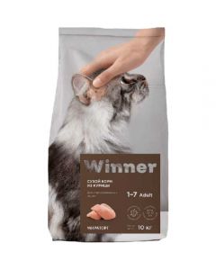 WINNER dry food for sterilized cats chicken 10kg - cheap price - pharm-pills.com