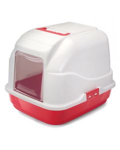 Imak My Cat Toilet for cats closed, red 50 * 40 * 40cm - cheap price - pharm-pills.com