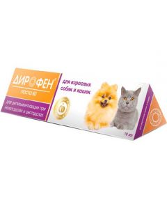 Dirofen-paste 60 for adult dogs and cats 10ml - cheap price - pharm-pills.com