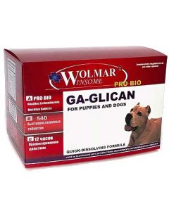 Wolmar Winsome Pro Bio Ga-Glican chondroprotector for dogs 540 tablets - cheap price - pharm-pills.com