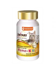 Unitabs Mama + Kitty (Unitabs Maina + Kitty) for kittens and pregnant cats (120 tablets) 60g - cheap price - pharm-pills.com