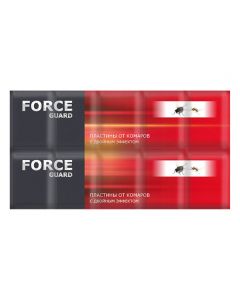 Force Guard plates from mosquitoes red with double effect 10 plates - cheap price - pharm-pills.com