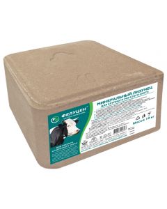 Felucene mineral lick for cattle (briquette, 10kg) - cheap price - pharm-pills.com