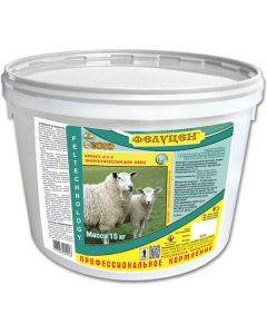 UVMKK Felucene O2-2 for sheep and goats (lambs and kids) (letter 4088) (briquette, 15kg) - cheap price - pharm-pills.com