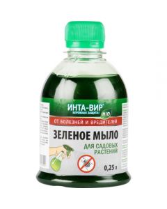 Inta-Vir Green soap in bottles of 250 ml - cheap price - pharm-pills.com