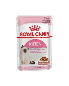 Royal Canin (Royal Kanin) Kitten Instinctive 12 for kittens from 4 to 12 months, meat in sauce 85g - cheap price - pharm-pills.com