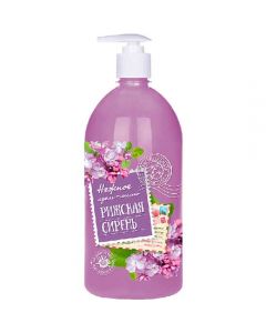 Fragrant Bell cream soap Riga lilac with dispenser 1l - cheap price - pharm-pills.com