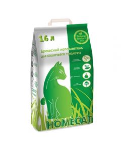 HomeCat wood filler fine granules 16L - cheap price - pharm-pills.com