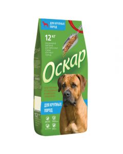 Oscar dry food for dogs of large breeds 12kg - cheap price - pharm-pills.com