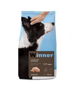 WINNER dry food for adult dogs of medium breeds chicken 10kg - cheap price - pharm-pills.com