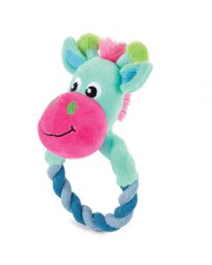 Puppy toy soft Giraffe with 170mm ring - cheap price - pharm-pills.com