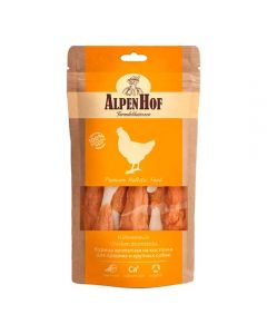 AlpenHof (Alpenhof) Flavored chicken on the bone for medium and large dogs 80g - cheap price - pharm-pills.com