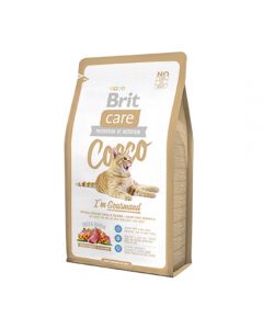 Brit (Brite Care Cat Cocco Gourmand) grainless for fastidious cats 400g - cheap price - pharm-pills.com