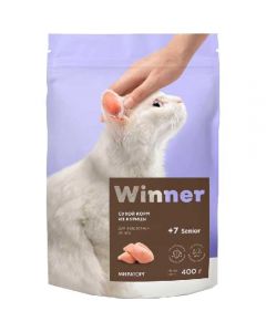 WINNER dry food for elderly cats chicken 400g - cheap price - pharm-pills.com