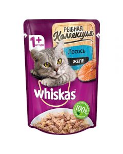 Whiskas spider for adult cats Fish collection Salmon 85g - cheap price - pharm-pills.com