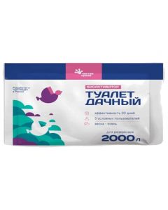 Bioactivator Toilet Dachny 80g (2000l) - cheap price - pharm-pills.com