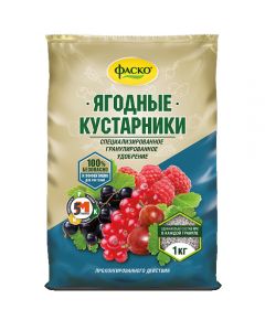 Fertilizer dry Fasco 5M mineral for Berry bushes granulated 1kg - cheap price - pharm-pills.com