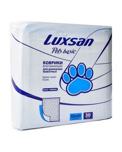 Luxsan Luxan Pets Basik absorbent mat 60 * 60cm 30pcs - cheap price - pharm-pills.com