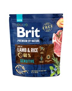 Brit (Premium by Nature Lamb & Rice) for dogs with sensitive digestion 15kg - cheap price - pharm-pills.com