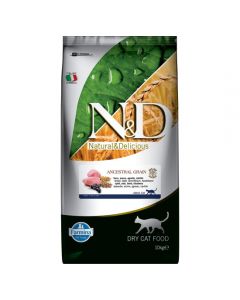 Farmina N&D Low Grain cat food lamb, blueberry 10kg - cheap price - pharm-pills.com