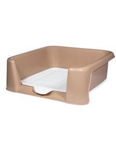 Small toilet with a net for dogs 400 * 400 * 155mm - cheap price - pharm-pills.com