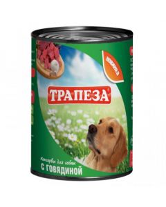 Canned food for dogs with beef 350g - cheap price - pharm-pills.com