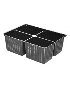 Mini cassette for seedlings 4 cells (plastic) - cheap price - pharm-pills.com