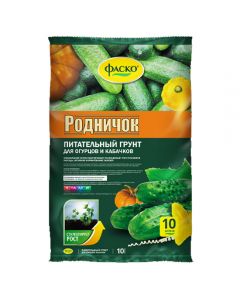 Fasco Spring soil for Cucumbers, squash and pumpkins 10l - cheap price - pharm-pills.com