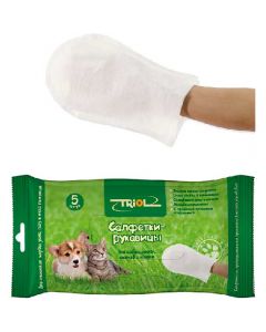 Wet mittens for animals 260 * 170mm - cheap price - pharm-pills.com