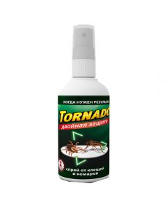 Tornado Anti-mite 2 in 1 spray against ticks and mosquitoes 100ml - cheap price - pharm-pills.com