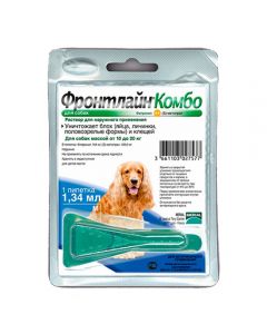 Frontline Combo M for dogs weighing 10-20 kg (1 pipette) 1.34 ml - cheap price - pharm-pills.com