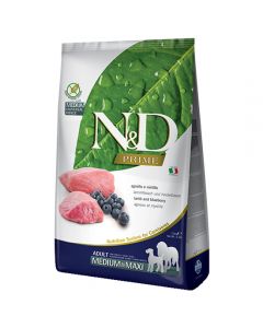 Farmina N & D Adult Maxi food for dogs of medium and large breeds lamb, blueberry 12kg - cheap price - pharm-pills.com