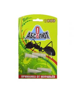 Absolute ant bait 4 ampoules of 1.5 g each - cheap price - pharm-pills.com