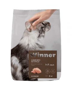 WINNER dry food for sterilized cats chicken 2kg - cheap price - pharm-pills.com